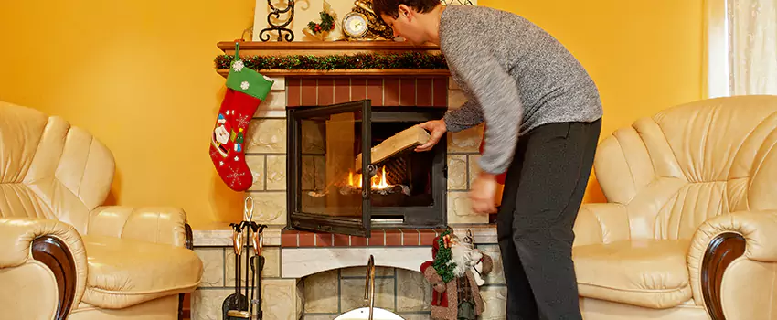 Gas to Wood-Burning Fireplace Conversion Services in Norridge, Illinois