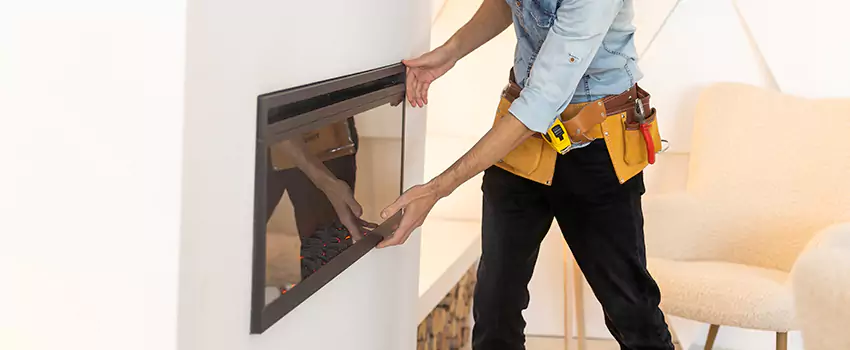 Metal Fireplace Installation in Norridge, Illinois