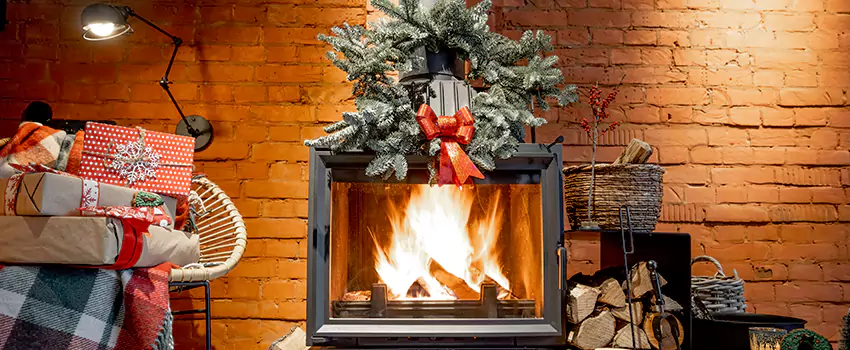 Travis Industries Linear Gas Fireplace Installation in Norridge, Illinois
