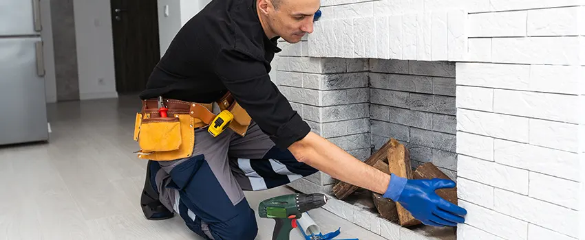 Fireplace Damaged Damper Frame Repair Services in Norridge, Illinois